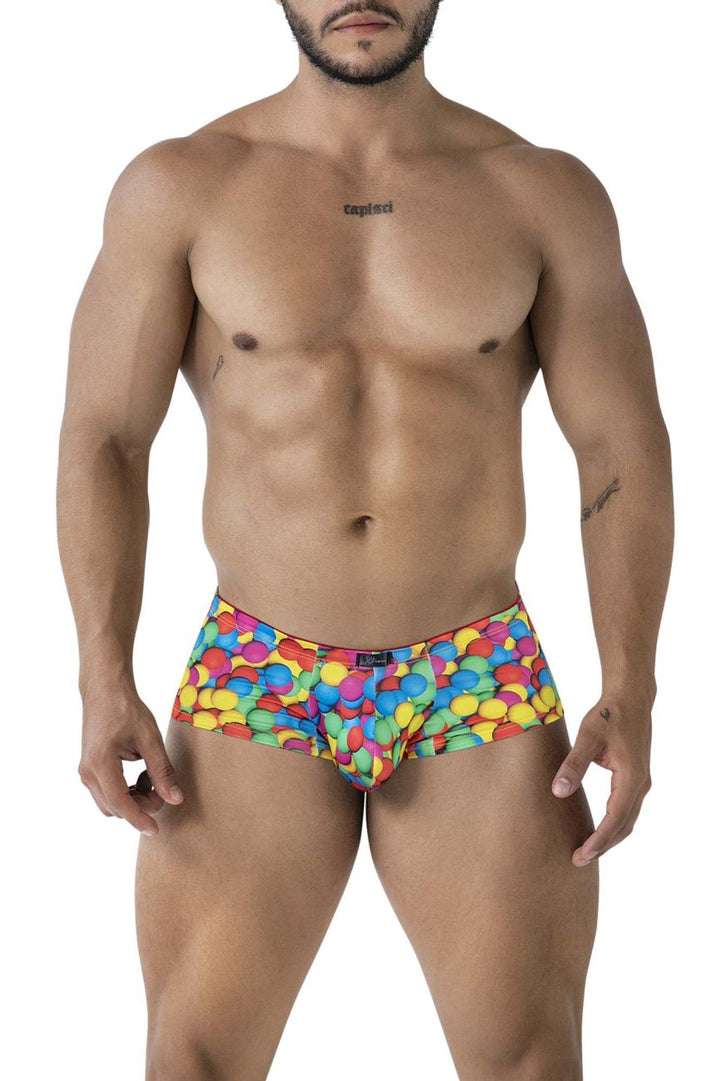 Xtremen Printed Trunks in Bubbles Print – men's trunks