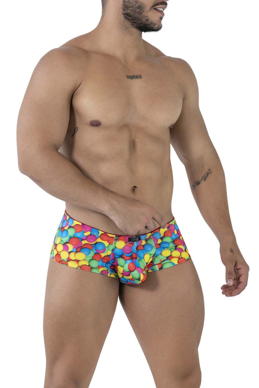 Xtremen Printed Trunks in Bubbles Print – men's trunks