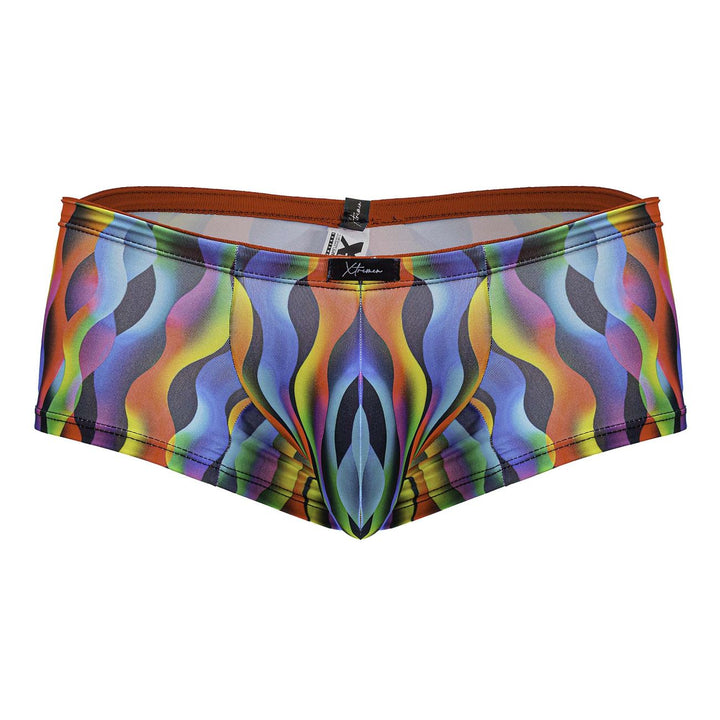 Xtremen Printed Trunks in Waves Print – men's trunks