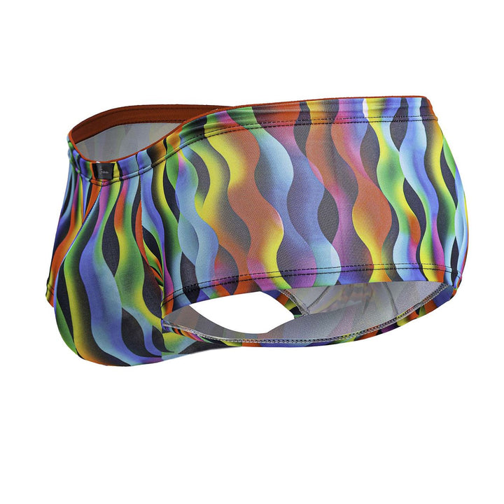 Xtremen Printed Trunks in Waves Print – men's trunks