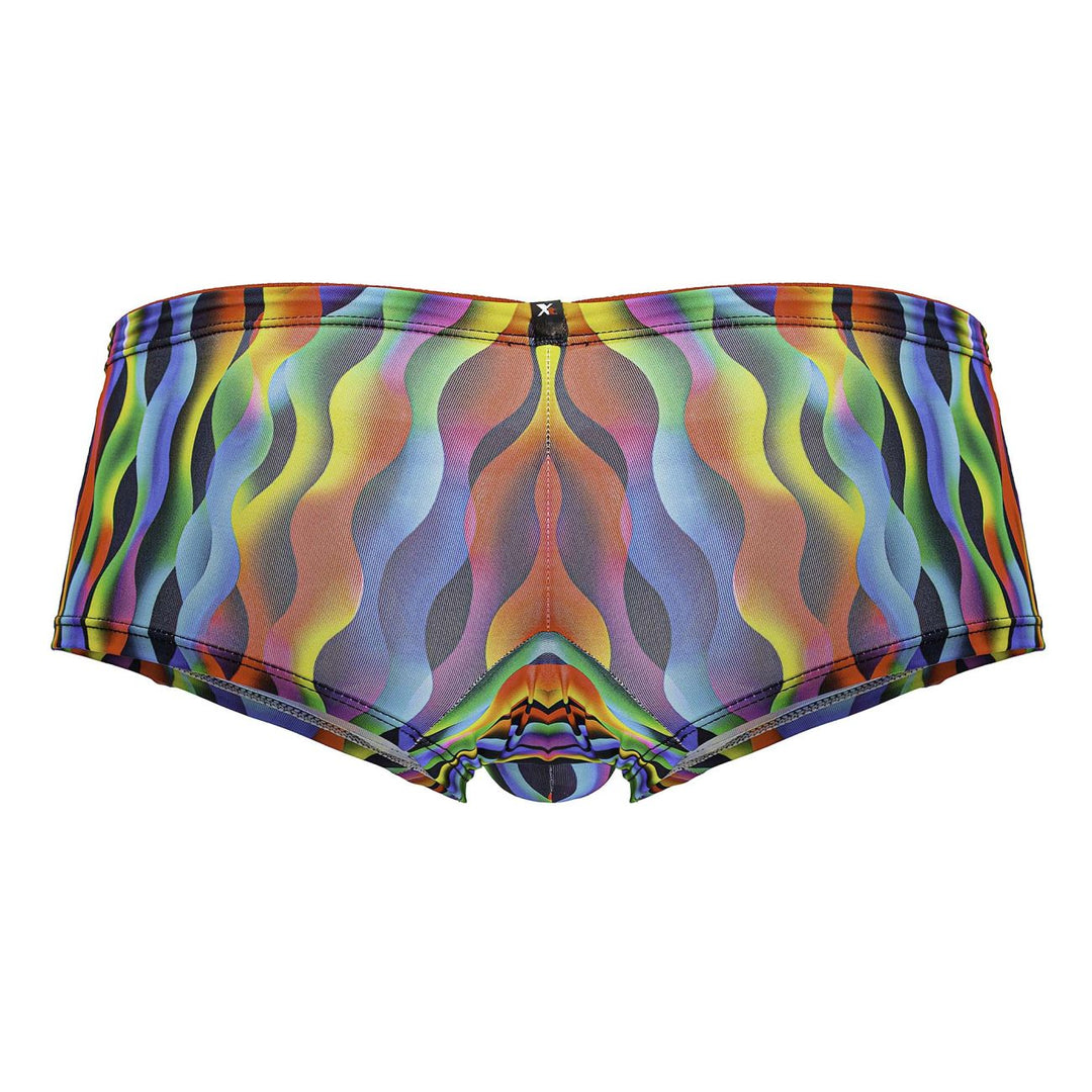 Xtremen Printed Trunks in Waves Print – men's trunks