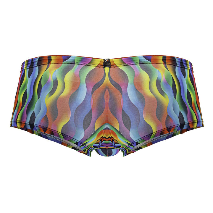 Xtremen Printed Trunks in Waves Print – men's trunks