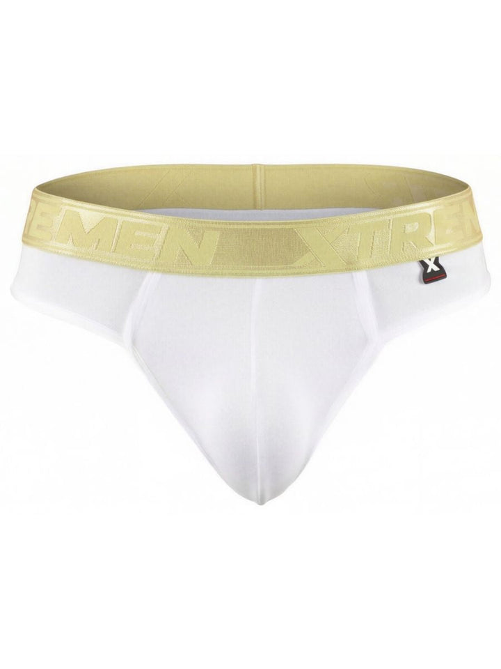 Xtremen Microfiber Sleek and Supportive Men's Thong in White – men's thongs