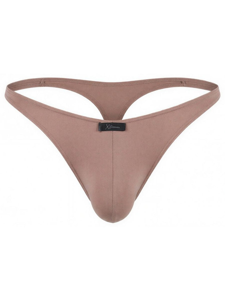 Xtremen Sleek Microfiber Men's Thong in Khaki – men's thongs