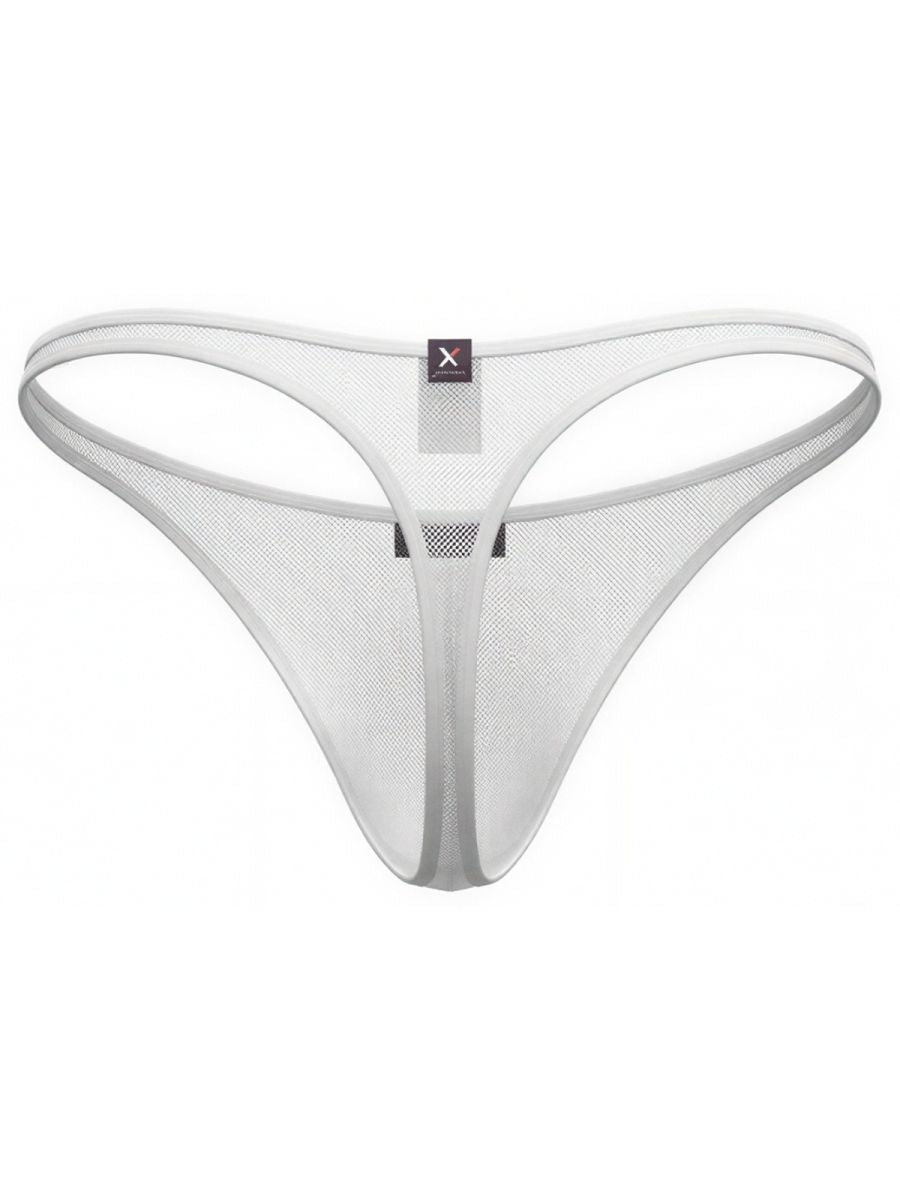 Xtremen Sleek Microfiber Men's Thong in White – men's thongs