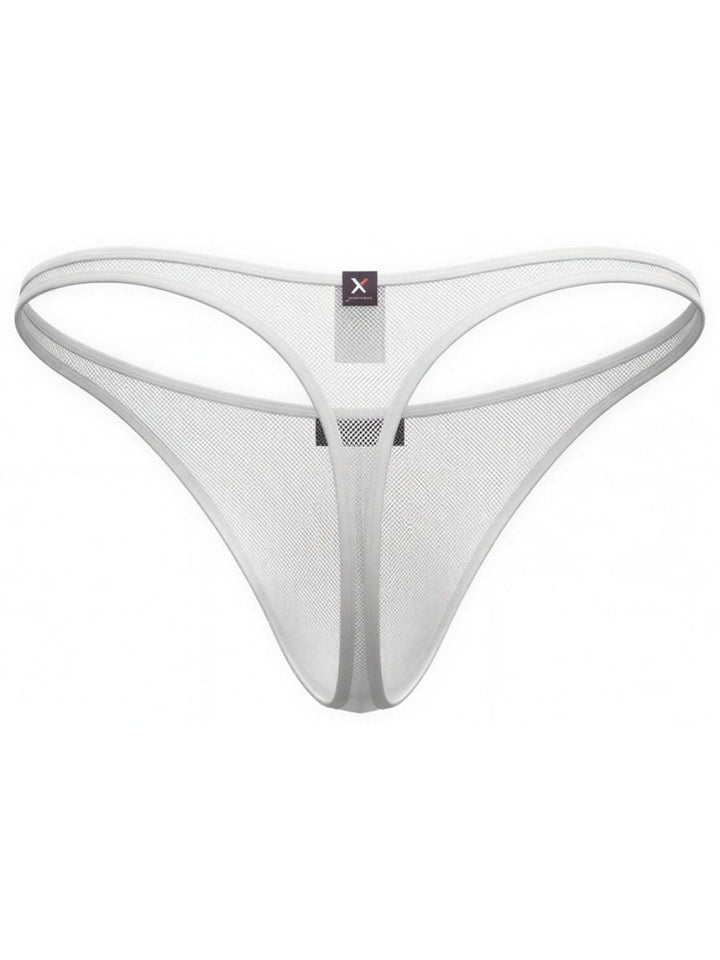 Xtremen Sleek Microfiber Men's Thong in White – men's thongs