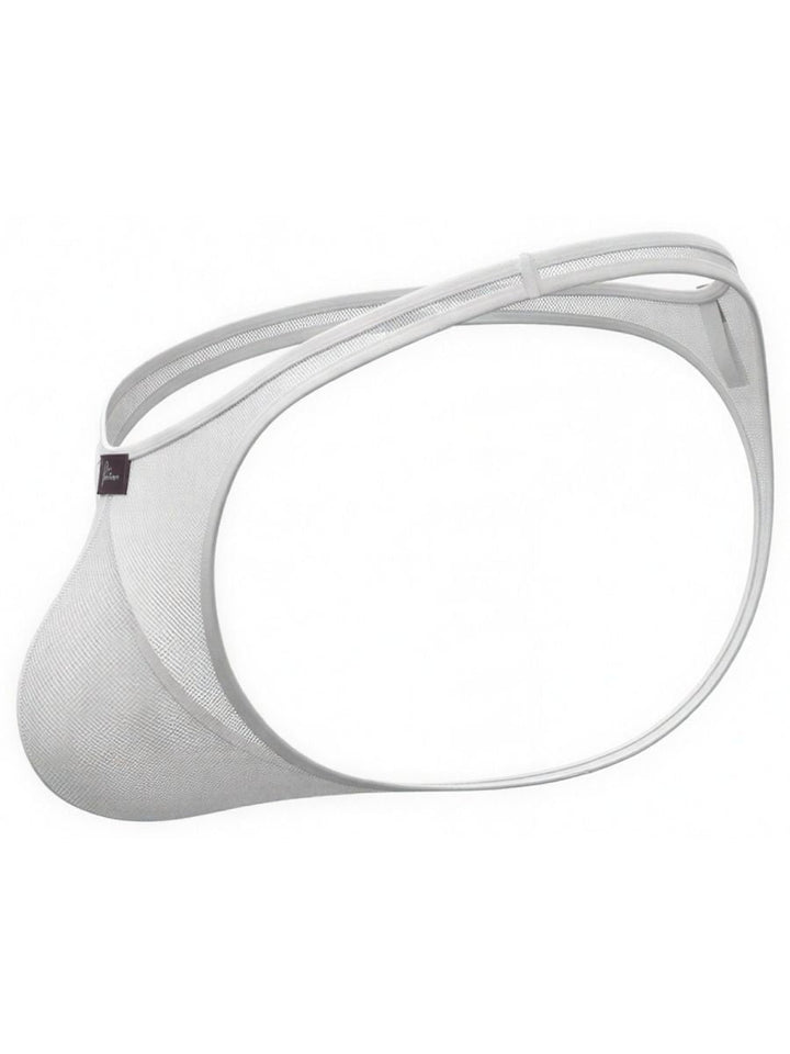 Xtremen Sleek Microfiber Men's Thong in White – men's thongs