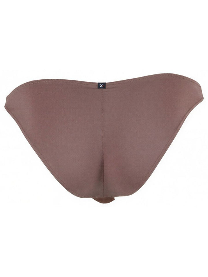 Xtremen Sleek Microfiber Men's Bikini Brief in Khaki – men's briefs