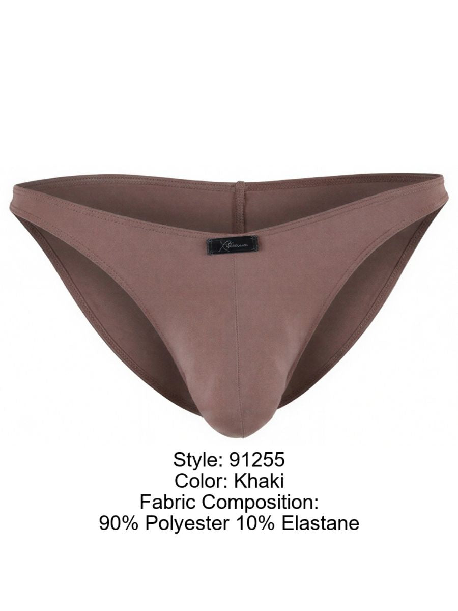 Xtremen Sleek Microfiber Men's Bikini Brief in Khaki – men's briefs