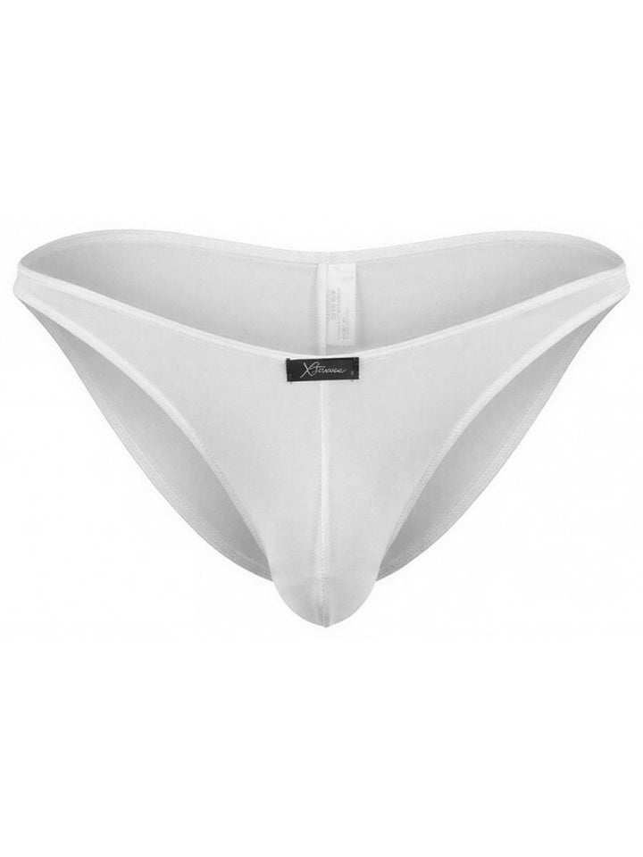 Xtremen Sleek Microfiber Men's Bikini Brief in White – men's briefs