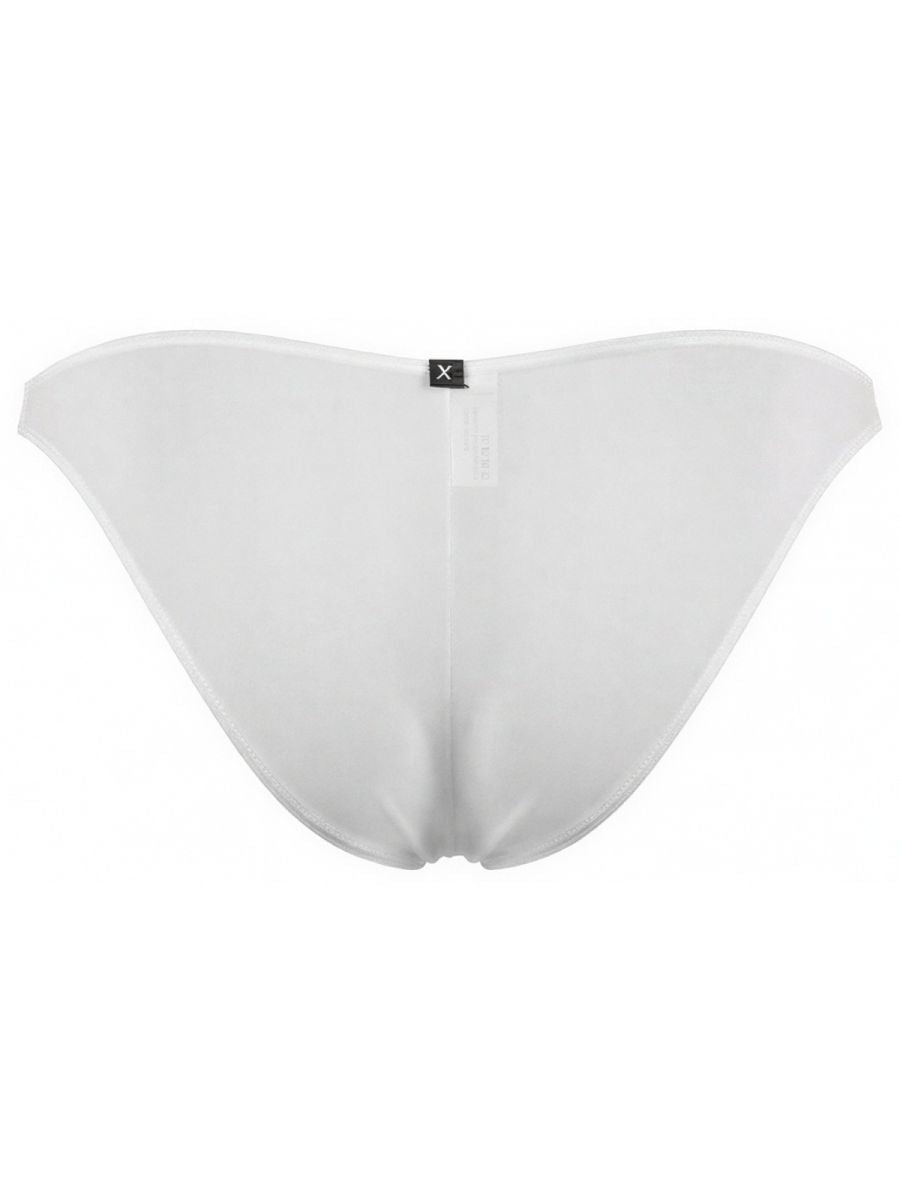Xtremen Sleek Microfiber Men's Bikini Brief in White – men's briefs
