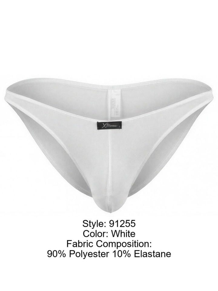 Xtremen Sleek Microfiber Men's Bikini Brief in White – men's briefs
