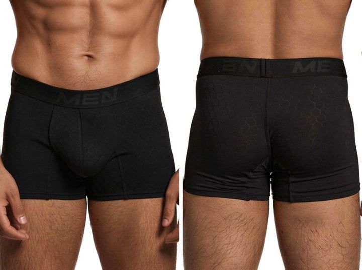 Xtremen Sleek Microfiber Men's Boxer Brief in Black – men's boxer briefs