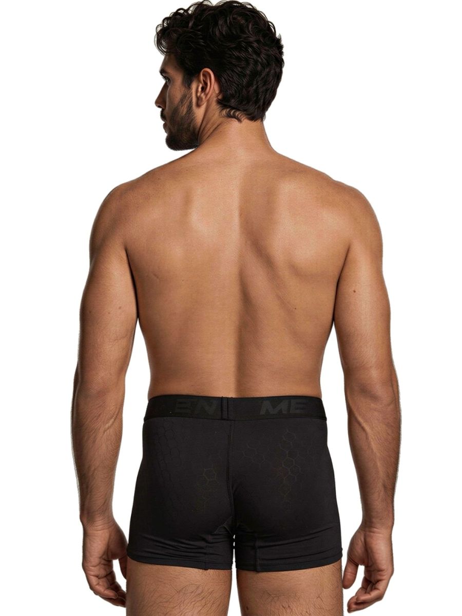 Xtremen Sleek Microfiber Men's Boxer Brief in Black – men's boxer briefs
