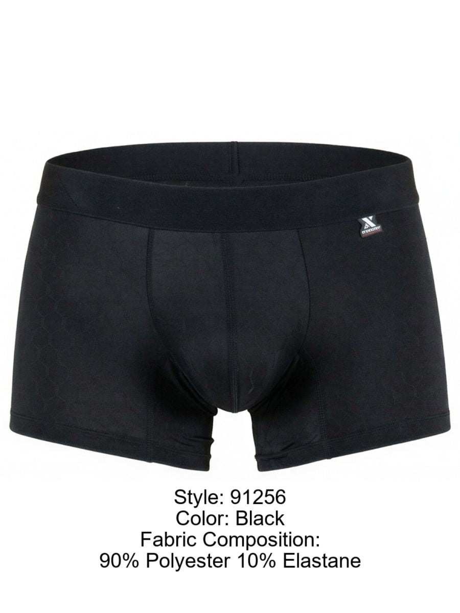 Xtremen Sleek Microfiber Men's Boxer Brief in Black – men's boxer briefs