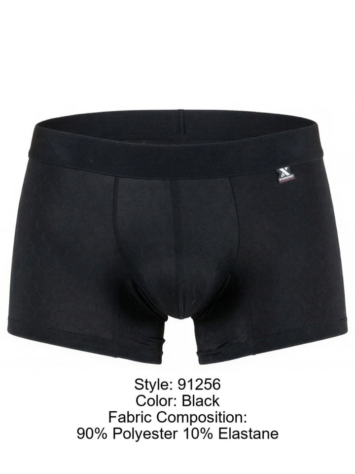 Xtremen Sleek Microfiber Men's Boxer Brief in Black – men's boxer briefs