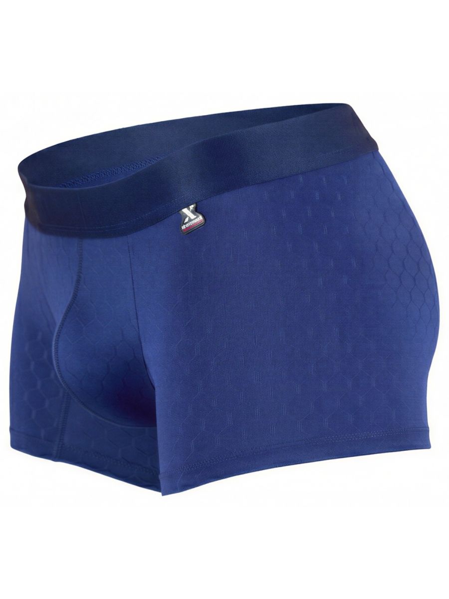 Xtremen Sleek Microfiber Men's Boxer Brief in Dark Blue – men's boxer briefs