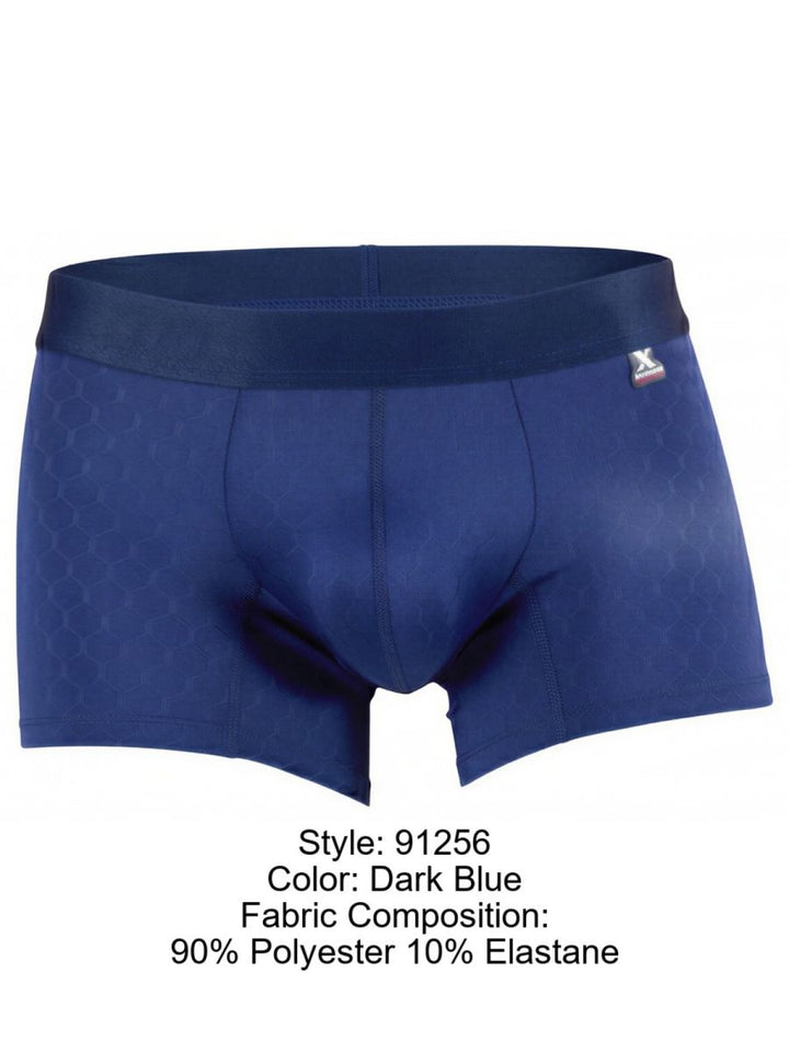 Xtremen Sleek Microfiber Men's Boxer Brief in Dark Blue – men's boxer briefs