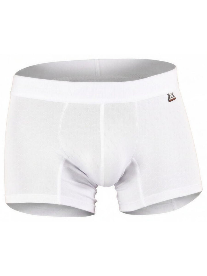 Xtremen Sleek Microfiber Men's Boxer Brief in White – men's boxer briefs
