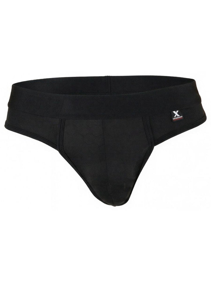 Xtremen Sleek Microfiber Comfort Men's Thong in Black – men's thongs