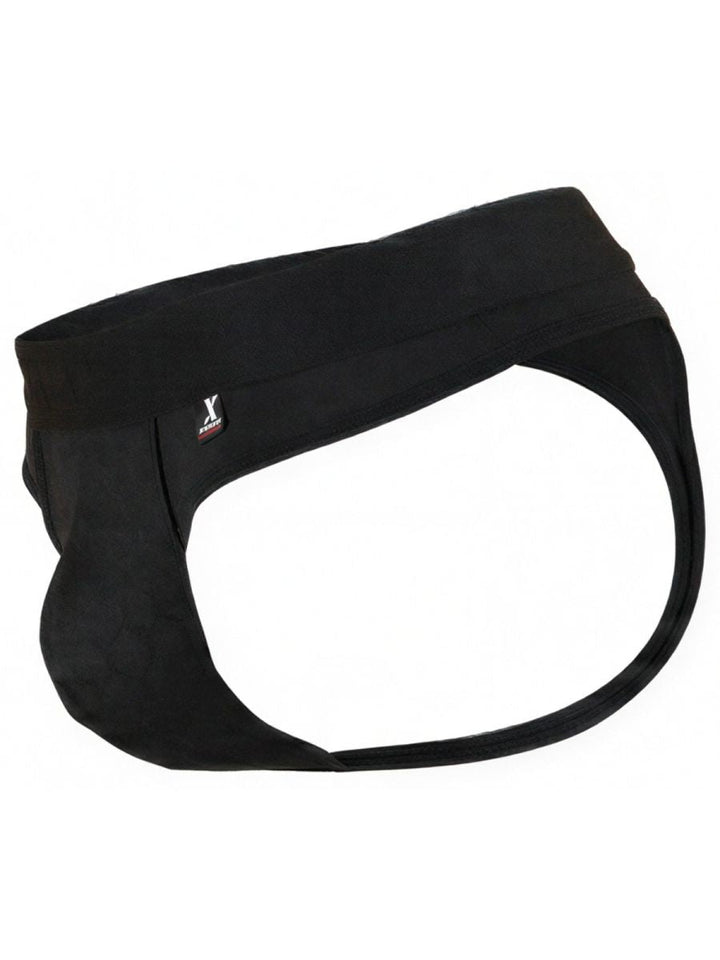 Xtremen Sleek Microfiber Comfort Men's Thong in Black – men's thongs
