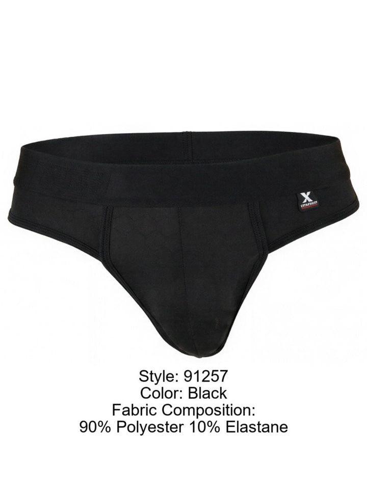 Xtremen Sleek Microfiber Comfort Men's Thong in Black – men's thongs
