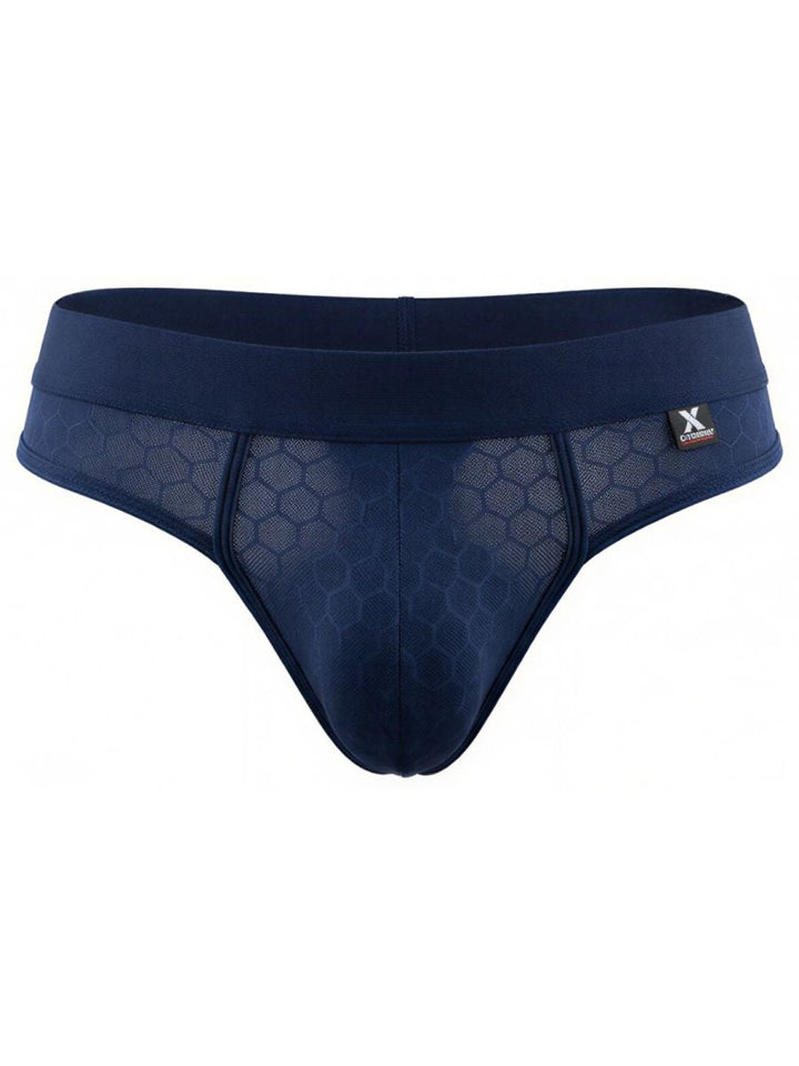 Xtremen Sleek Microfiber Comfort Men's Thong in Dark Blue – men's thongs