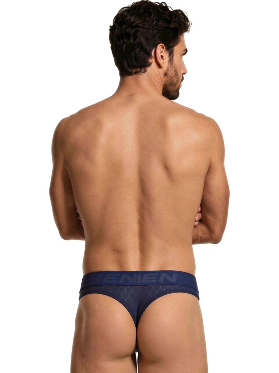 Xtremen Sleek Microfiber Comfort Men's Thong in Dark Blue – men's thongs