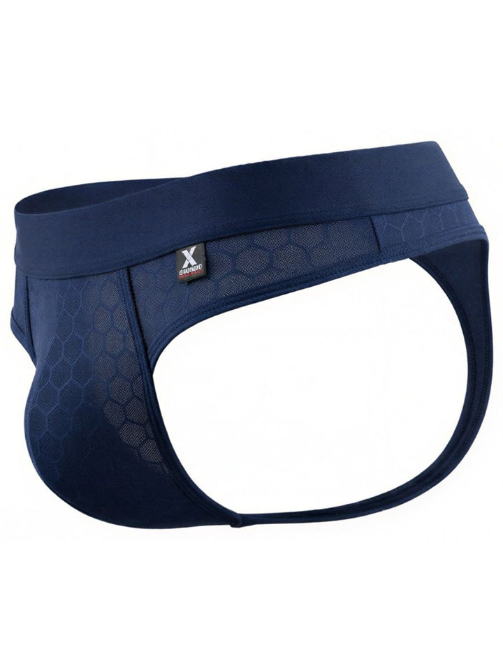 Xtremen Sleek Microfiber Comfort Men's Thong in Dark Blue – men's thongs