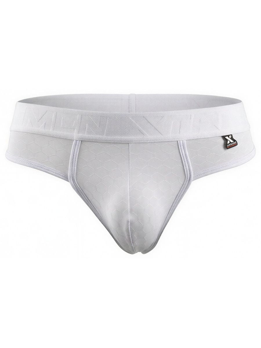 Xtremen Sleek Microfiber Comfort Men's Thong in White – men's thongs