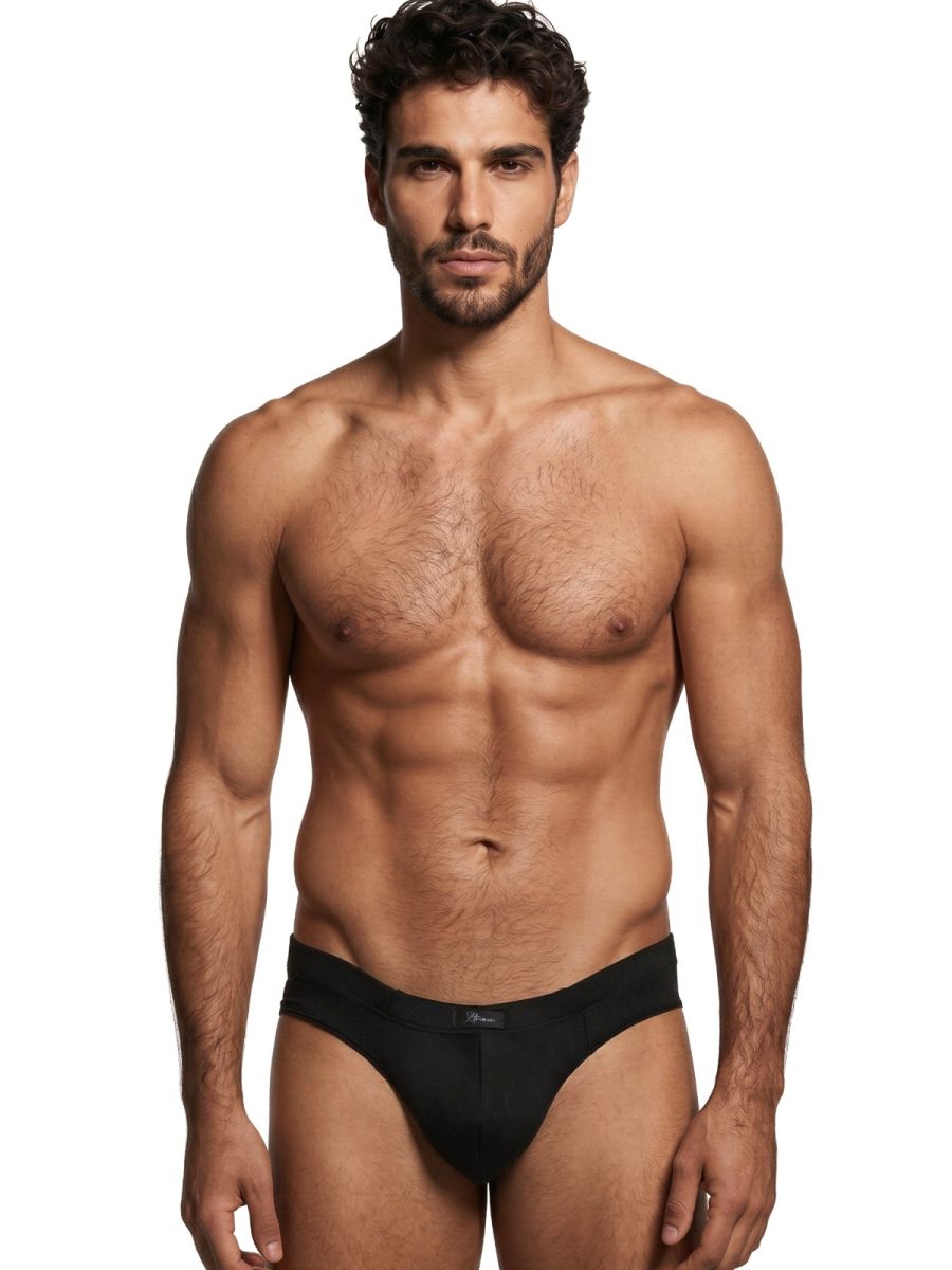 Xtremen Sleek Microfiber Men's Bikini Brief in Black – men's briefs