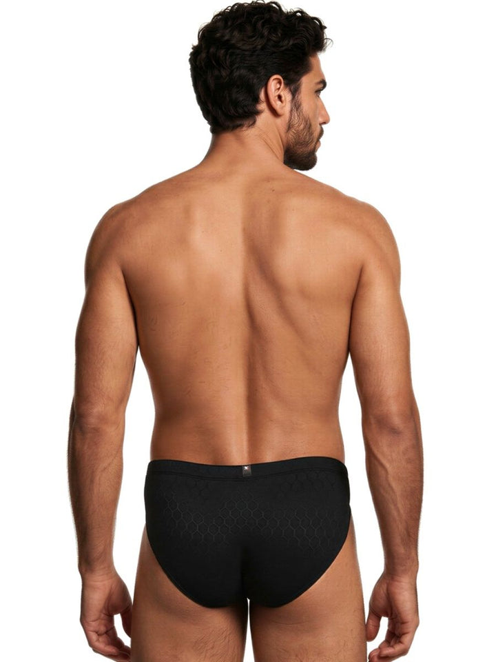 Xtremen Sleek Microfiber Men's Bikini Brief in Black – men's briefs