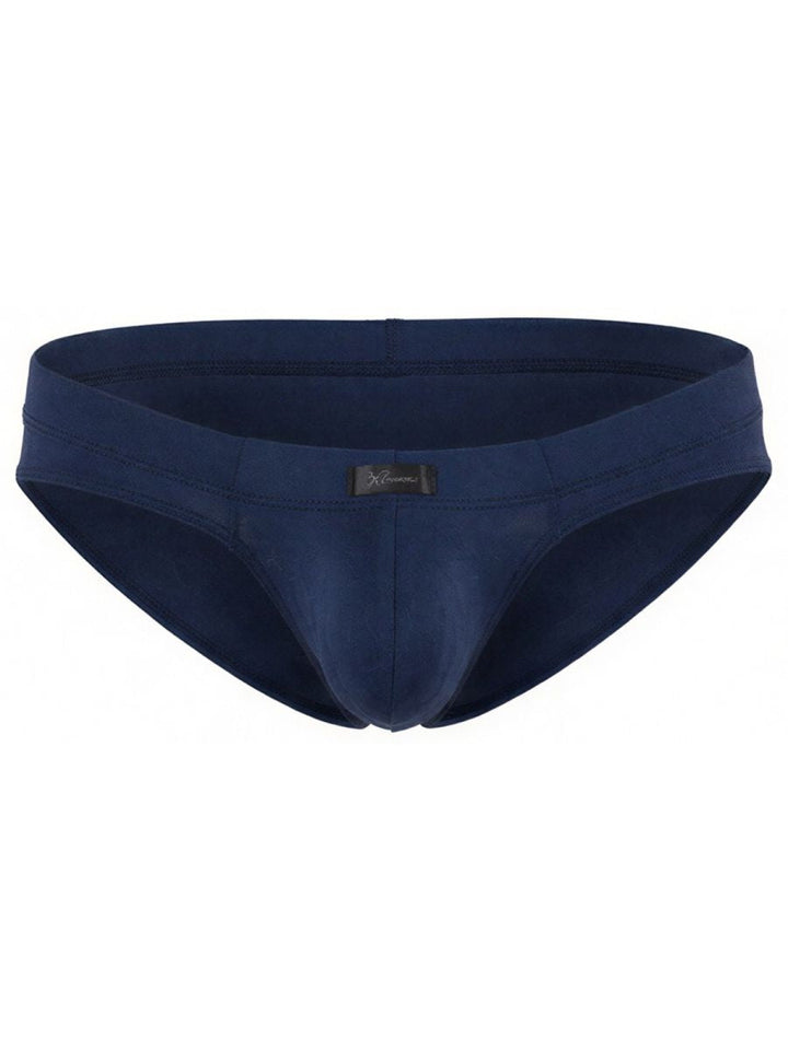 Xtremen Sleek Microfiber Men's Bikini Brief in Dark Blue – men's briefs
