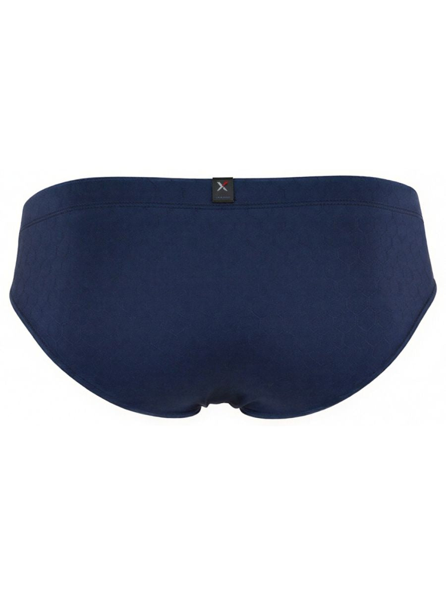 Xtremen Sleek Microfiber Men's Bikini Brief in Dark Blue – men's briefs