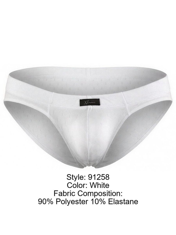 Xtremen Sleek Microfiber Men's Bikini Brief in White – men's briefs
