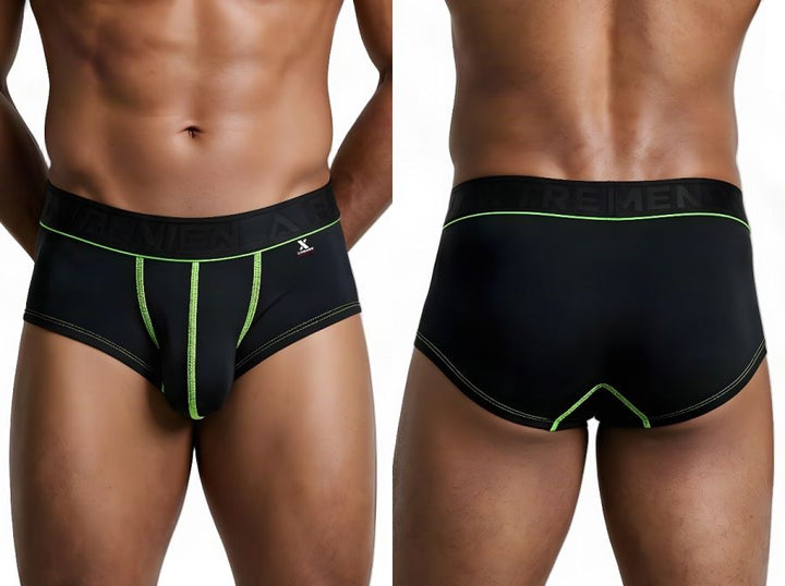 Xtremen Sleek Microfiber Men's Trunk Underwear in Black – men's trunks