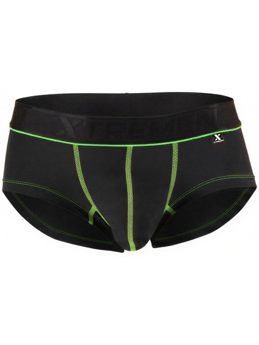 Xtremen Sleek Microfiber Men's Trunk Underwear in Black – men's trunks