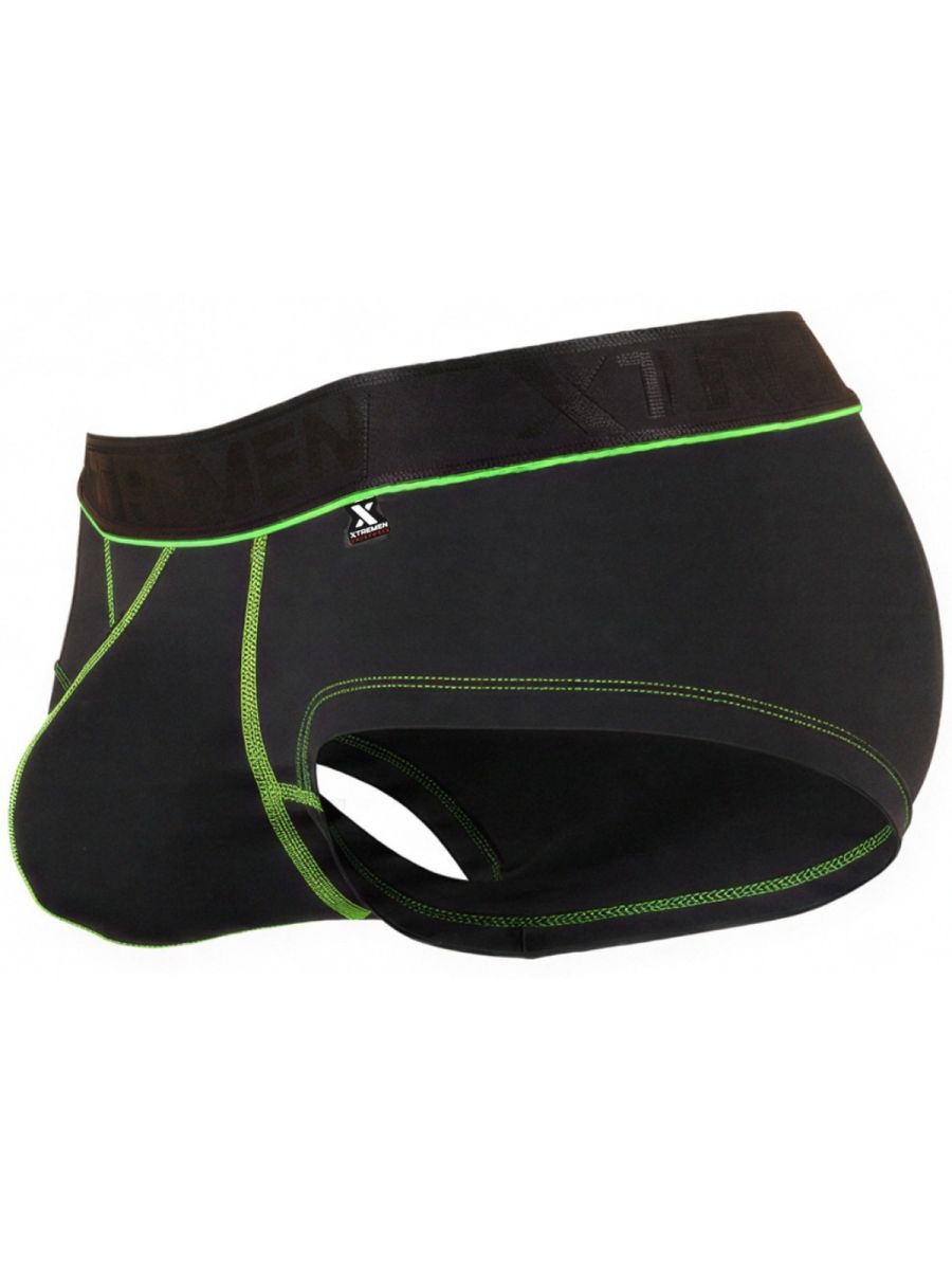 Xtremen Sleek Microfiber Men's Trunk Underwear in Black – men's trunks