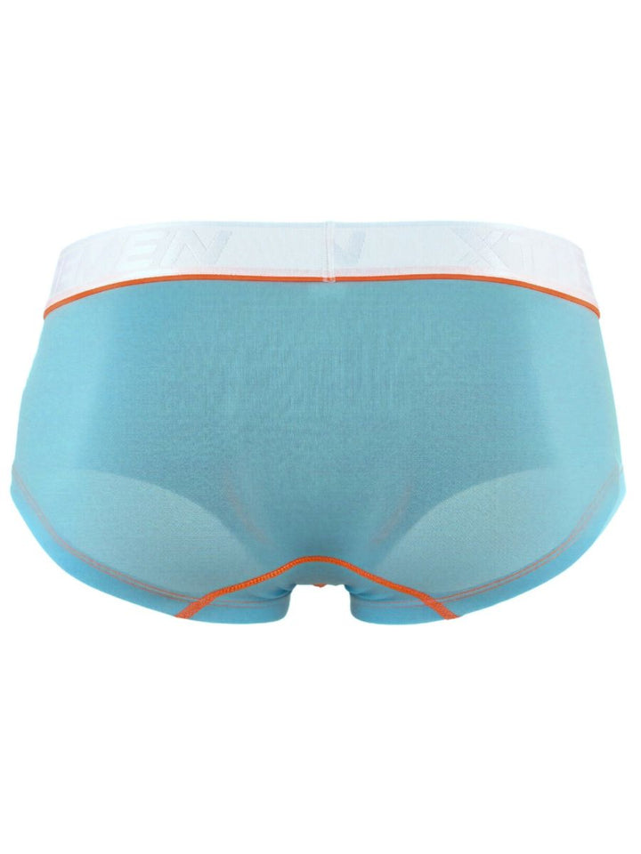 Xtremen Sleek Microfiber Men's Trunk Underwear in Light Blue – men's trunks