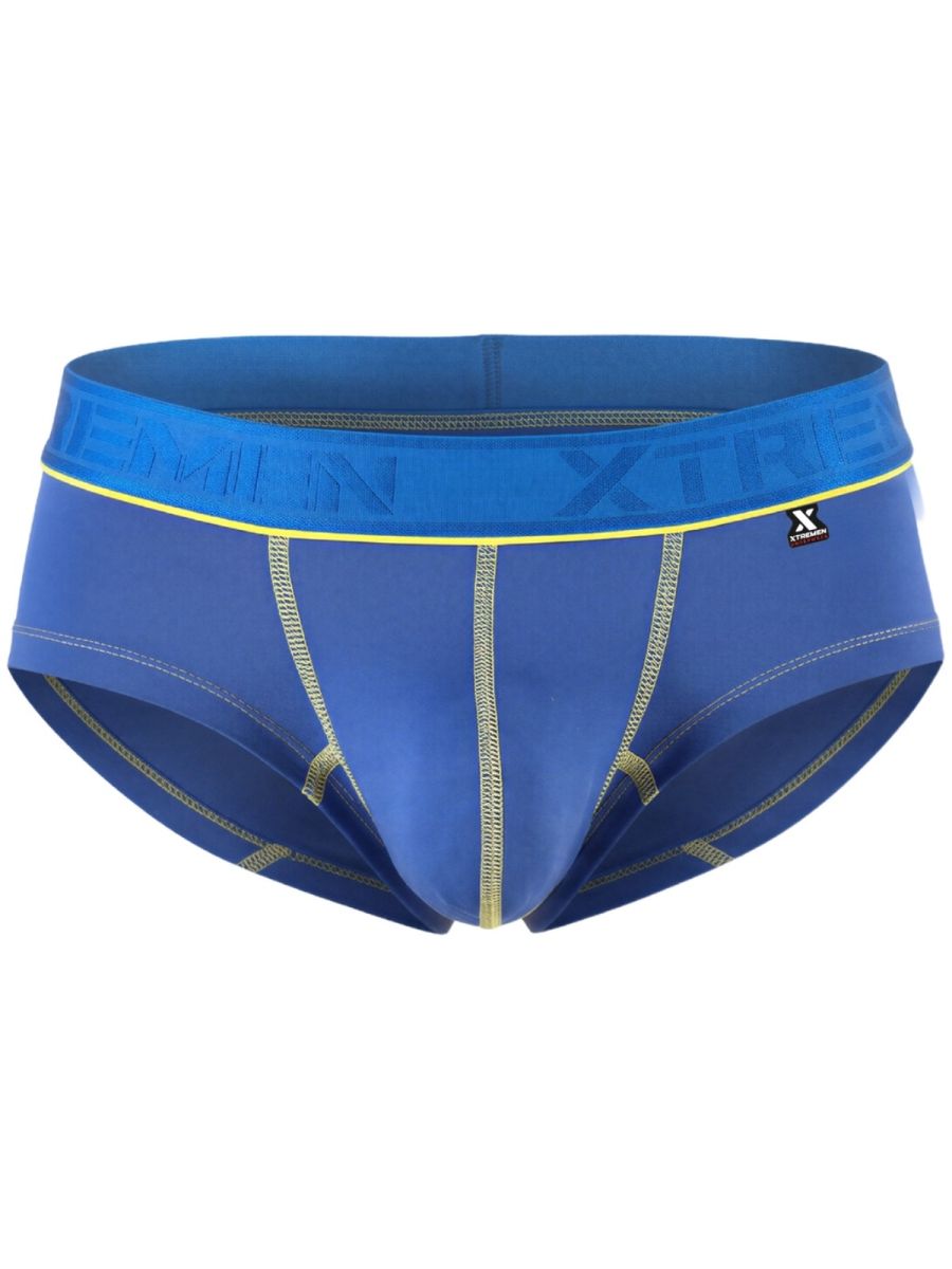 Xtremen Sleek Microfiber Men's Trunk Underwear in Royal Blue – men's trunks