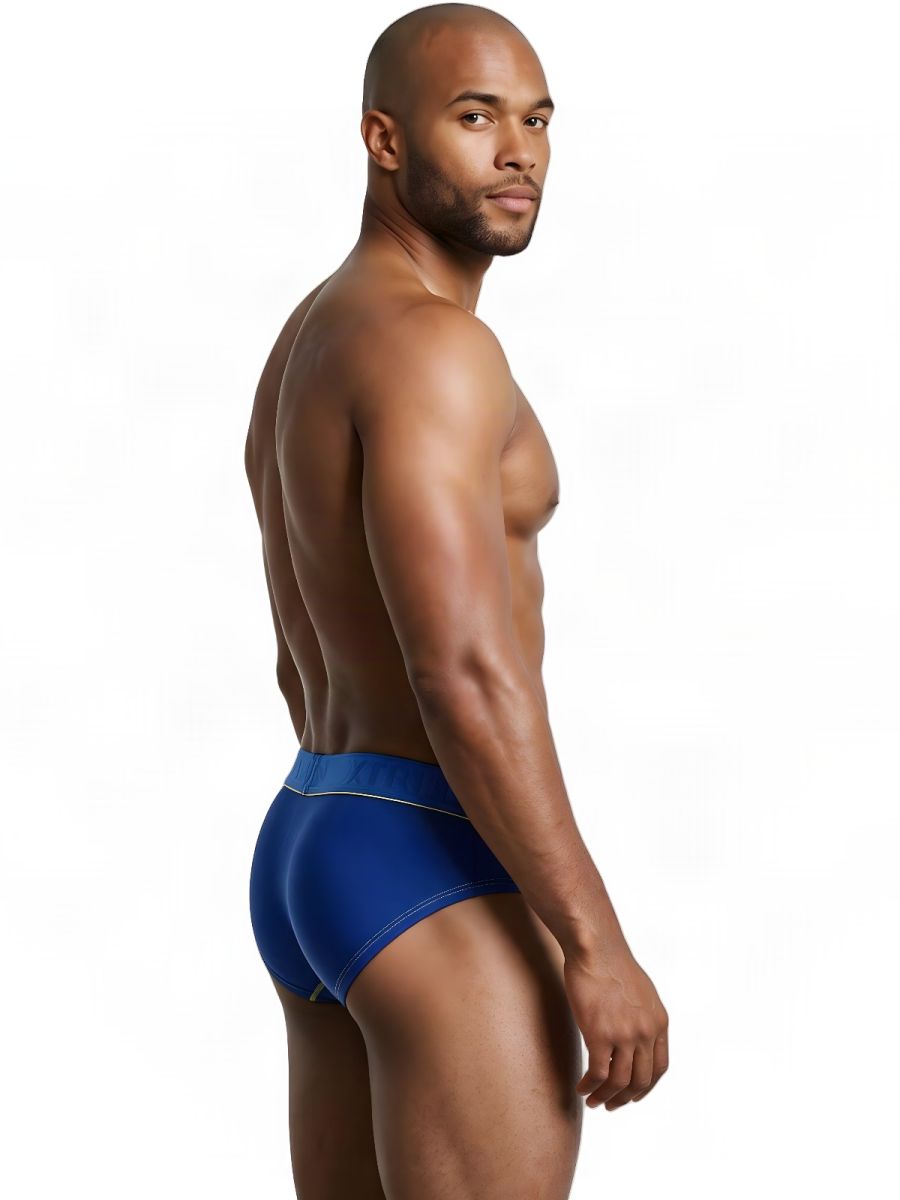 Xtremen Sleek Microfiber Men's Trunk Underwear in Royal Blue – men's trunks