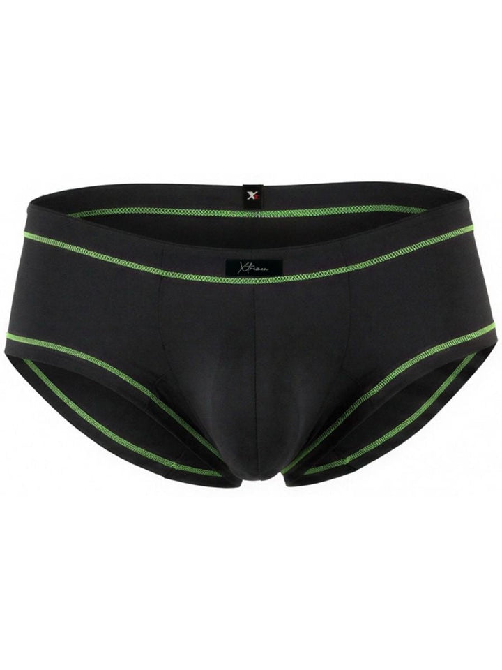 Xtremen Modern Athletic Microfiber Men's Bikini Brief in Black – men's briefs