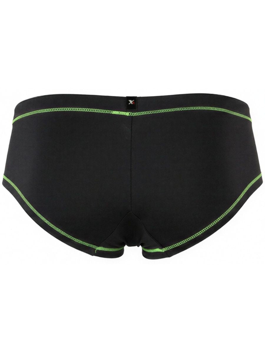 Xtremen Modern Athletic Microfiber Men's Bikini Brief in Black – men's briefs