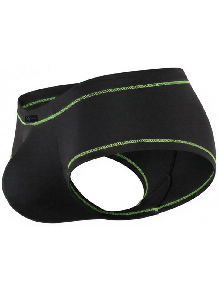 Xtremen Modern Athletic Microfiber Men's Bikini Brief in Black – men's briefs