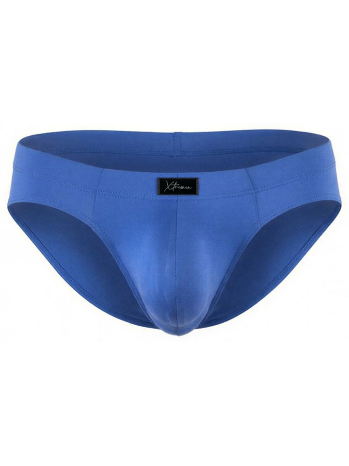 Xtremen Microfiber Sleek Fit Men's Bikini Brief in Royal Blue – men's briefs