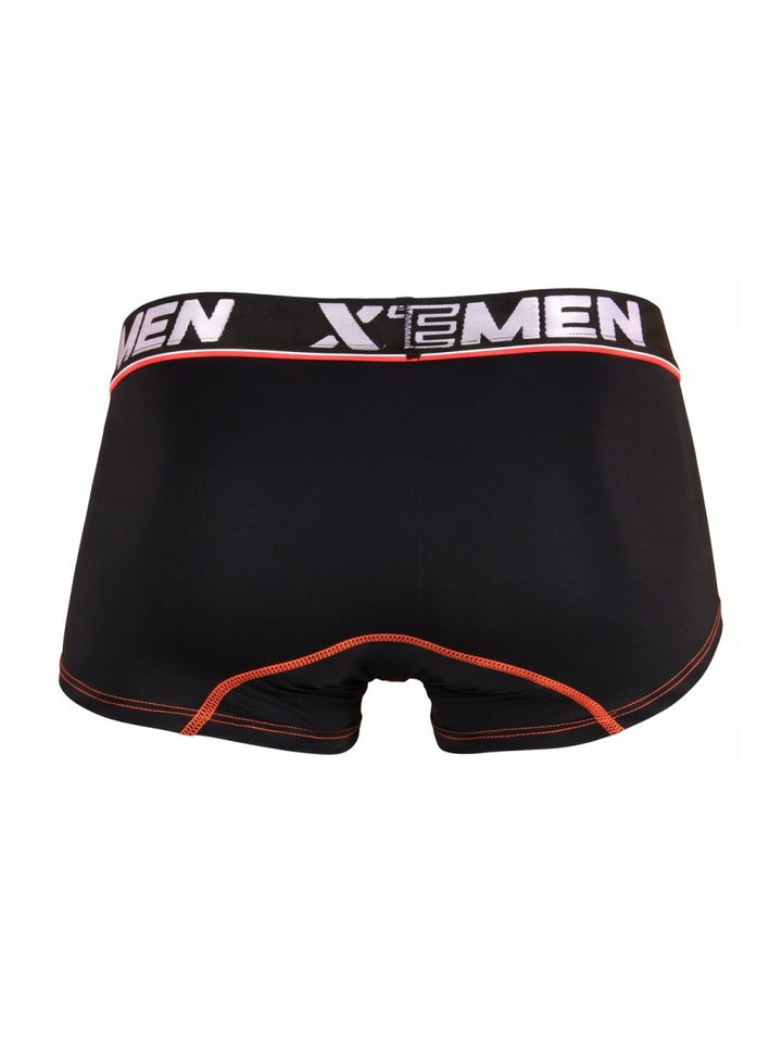 Xtremen Sleek Microfiber Stretch Men's Trunk Underwear in Black – men's trunks