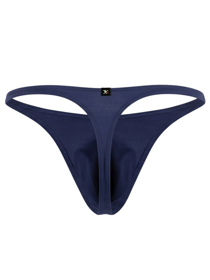 Xtremen Sleek Microfiber Men's Thong in Dark Blue – men's thongs