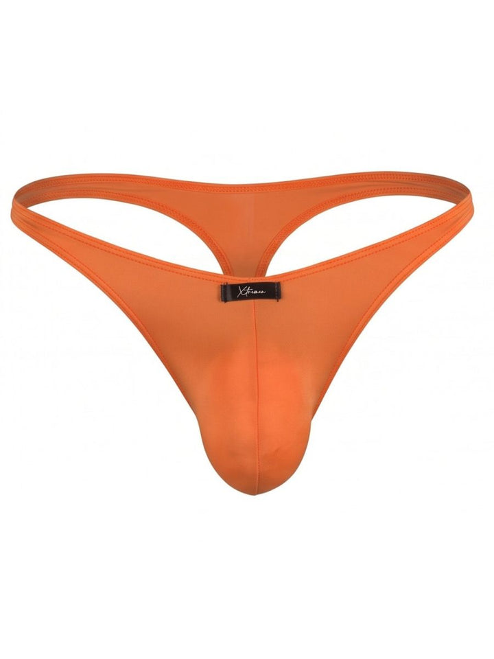 Xtremen Sleek Microfiber Men's Thong in Orange – men's thongs