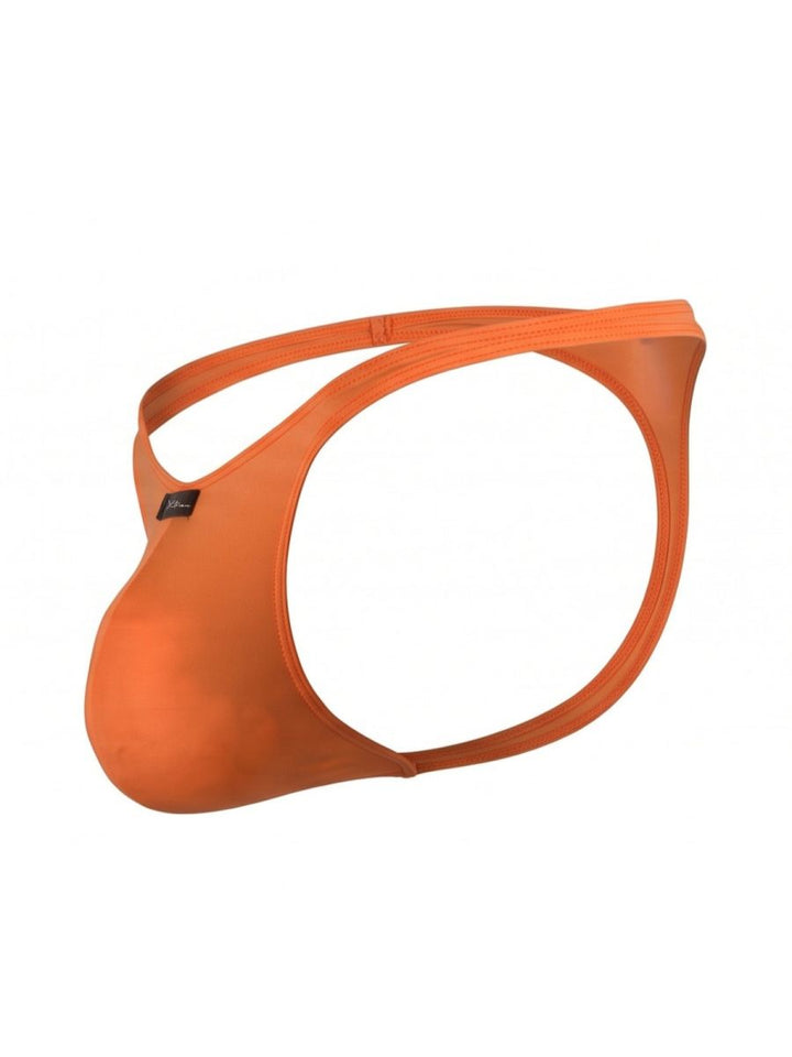 Xtremen Sleek Microfiber Men's Thong in Orange – men's thongs