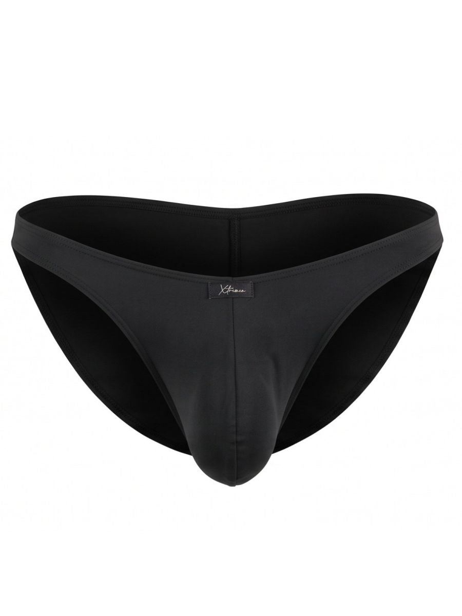 Xtremen Microfiber Bikini for Modern Fit and Sleek Comfort Men's Bikini Brief in Black – men's briefs